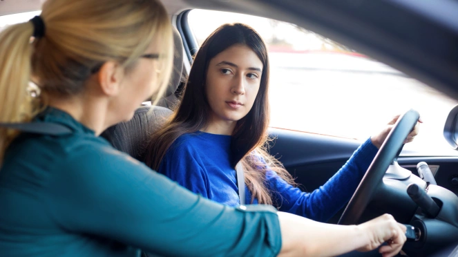 Child Needs a Driving Instructor