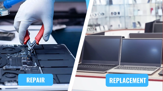 laptop repair vs replacement