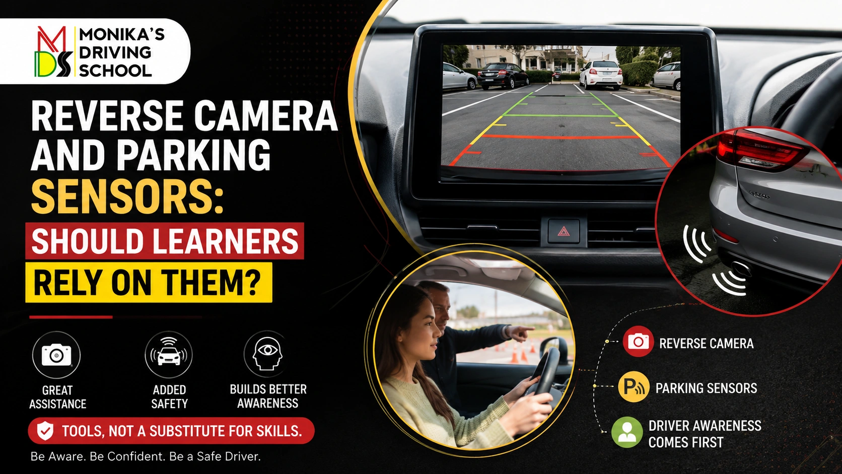 Reverse Camera and Parking Sensors